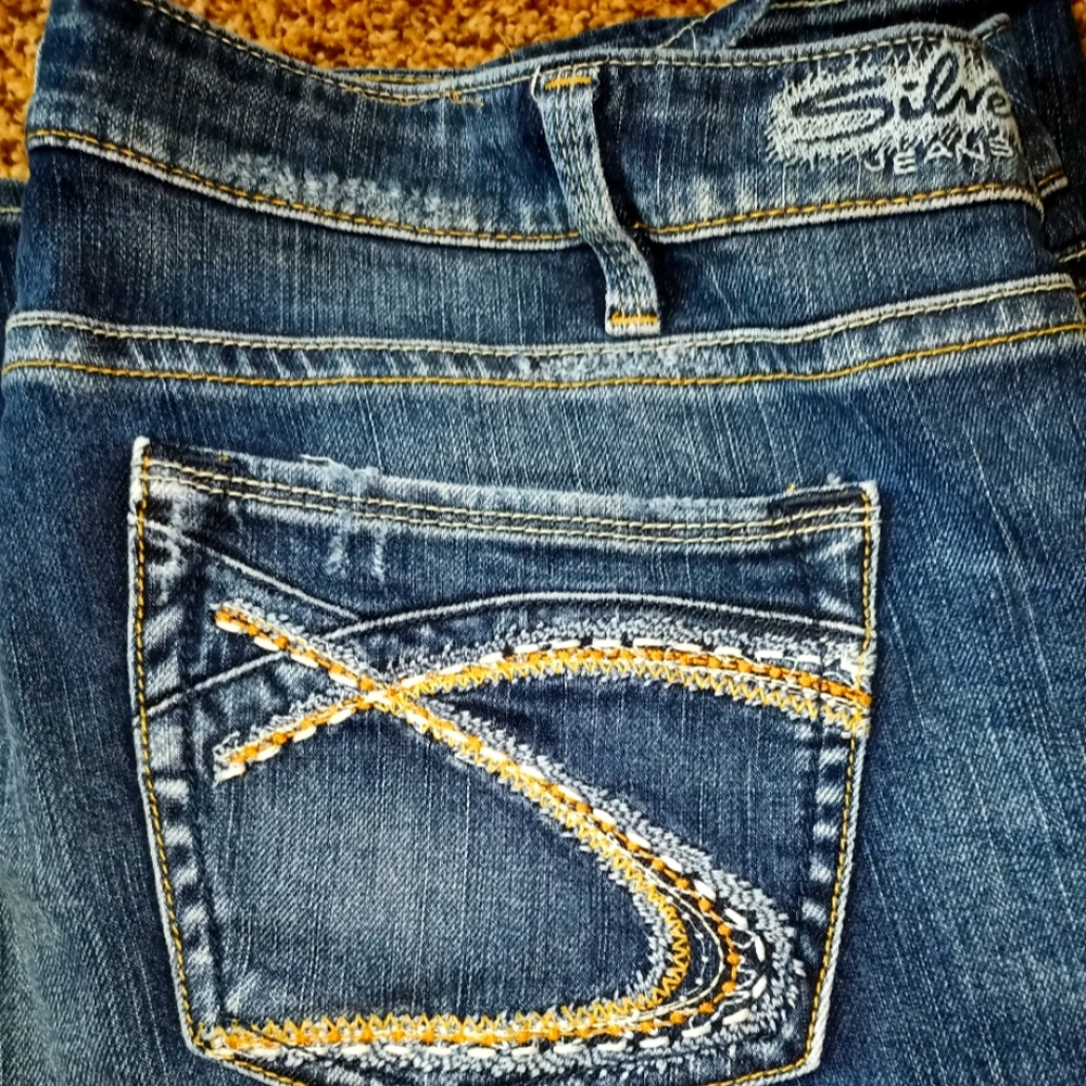 Plus Size Silver Jeans, Eden style   Size 18 x 31